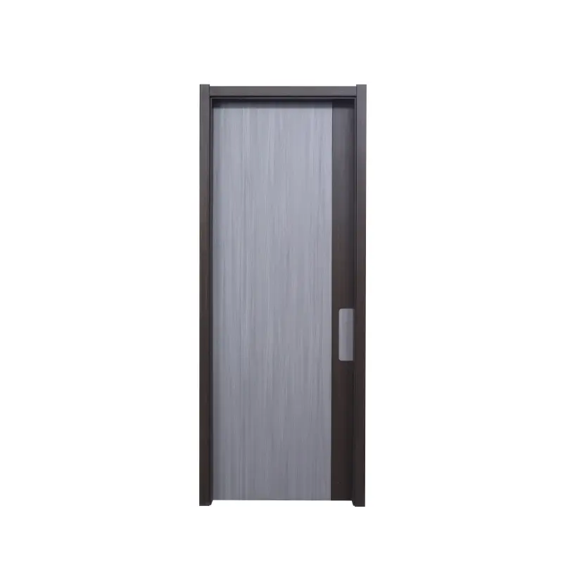 थोक सस्ते इंटीरियर लकड़ी के bifold दरवाजा हार्डवेयर के साथ मुख्य प्रवेश द्वार ठोस समग्र लकड़ी के दरवाजे चीन में किए गए
