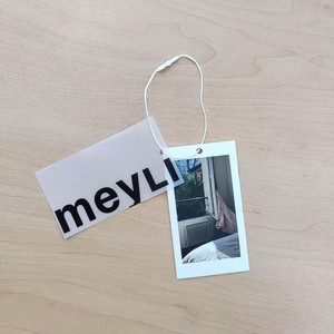 Ensemble d'étiquettes volantes personnalisées pour vêtements avec impression photo, style Polaroid, en papier, étiquette de marque personnalisée pour accessoires vestimentaires - Product Image 1