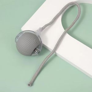 Juguete de Silicona Suave y Sostenible <span class=keywords><strong>para</strong></span> Gatitos, con Plumas Naturales, Resistente, <span class=keywords><strong>para</strong></span> Interiores, Juego de Pelotas de Persecución Instintiva - Product Image 2