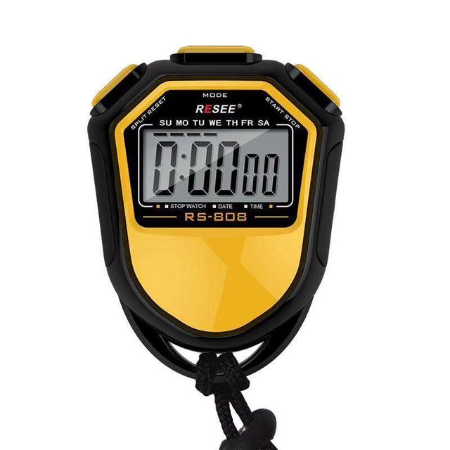 Professional Electronic Digital Sports Stopwatch with Date Display Time Alarm Function for Coaches Fitness Trainers Referees