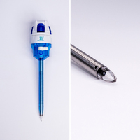 CE ISO13485 Trocar optique laparoscopique jetable 5mm 10mm 12mm 15mm, pointe sans lame, port d'accès 100mm 150mm