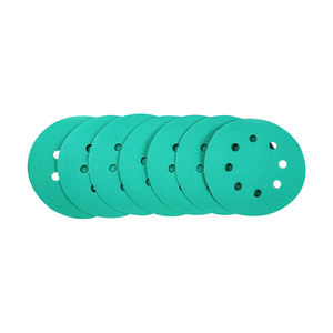 Papier abrasif en gros P240 Disque de ponçage en céramique violet 150 mm 6 pouces Disques de ponçage à crochet et boucle Abrasifs pour l'automobile - Product Image 6