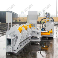 Machine de fabrication de blocs de coco peat automatique avec convoyeur, presse à coco peat, machine à briques de coco peat