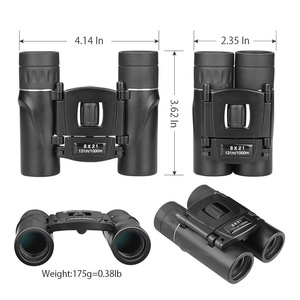 8x21 소형 휴대용 쌍안경 성인 어린이 HD 야외 용 전문 미니 접이식 쌍안 망원경 - Product Image 6