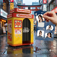 Cabina de Fotos Instantáneas Interactiva DOLA, Impresión Automatizada de Autoservicio, Compatible con Múltiples Dispositivos, Cámaras Réflex, NFC/Wi-Fi, Smartphones