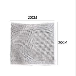 Nuevas toallitas plateadas mejoradas <span class=keywords><strong>Trapo</strong></span> de limpieza individual <span class=keywords><strong>Rejilla</strong></span> de <span class=keywords><strong>trapo</strong></span> de cocina - Product Image 3