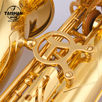 High Level Chinese Great Quality Best Sell for Beginner Player Gold Lacquer White Shell Keys Alto Sax