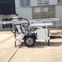 Machine de forage de puits d'eau hydraulique SLY100