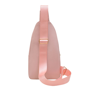 Hot Selling Pink Korean Ladies Portable Large Capacity Casual Crossbody Bag Fashion Custom Quilting Shoulder Quilted Chest Bags - Product Image 4