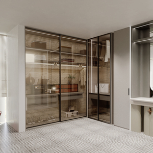 خزانات وحدات قياسية قياسية على الطراز الكلاسيكي في مجموعات JM ، خزانة مطبخ فاخرة حديثة من الخشب الصلب الأبيض - Product Image 3