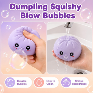 Juguete Antiestrés de Peluche con Forma de Bollo al Vapor, Suave, Elástico, No Pegajoso, Realista, Tipo Comida, para Descomprimir, Hecho en Zhejiang - Product Image 5