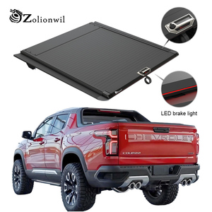 ฝาปิดกระบะท้ายแบบม้วนเก็บได้ Zolionwil Hard Roller Shutter พร้อมไ<span class=keywords><strong>ฟ</strong></span>เบรก LED สำหรับรถเช<span class=keywords><strong>ฟ</strong></span>โรเลต โคโลราโด เทรล บอส โฮลเดน Z71 ปี 2017-2026 - Product Image 1