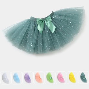 Vente en gros de jupes <span class=keywords><strong>tutu</strong></span> scintillantes pour enfants, robe de princesse pour filles, tenue de ballet pour enfants - Product Image 6
