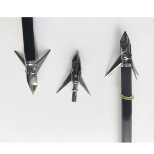 Ngoài trời chụp thể Thao Bắn cung đầu rộng máy bay chiến đấu 3 lưỡi săn bắn mũi tên thép điểm cho Cung đầu mũi tên thiết bị - Product Image 6