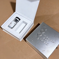 Boîtes d'emballage personnalisées haut de gamme pour peptides, vente en gros, étuis rigides de luxe pour flacons de 3 ml et 5 ml