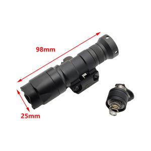 مؤشر ليزر نايلون 5d Era أحمر/أخضر/أزرق مع ليزر الأشعة تحت الحمراء وضوء أبيض M300a مصباح يدوي LED مع مفتاح ضغط (sf+2.<span class=keywords><strong>5</strong></span>) - Product Image 5