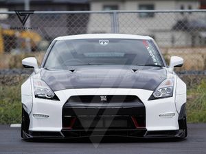 Aimgain สไตล์ใยแก้ว FRP ชุดร่างกายกว้างสำหรับนิสสัน <span class=keywords><strong>R35</strong></span> <span class=keywords><strong>GTR</strong></span> - Product Image 5