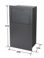 Boîte de dépôt de colis en gros pour grands colis/clôture de protection pour colis, boîte de livraison de colis