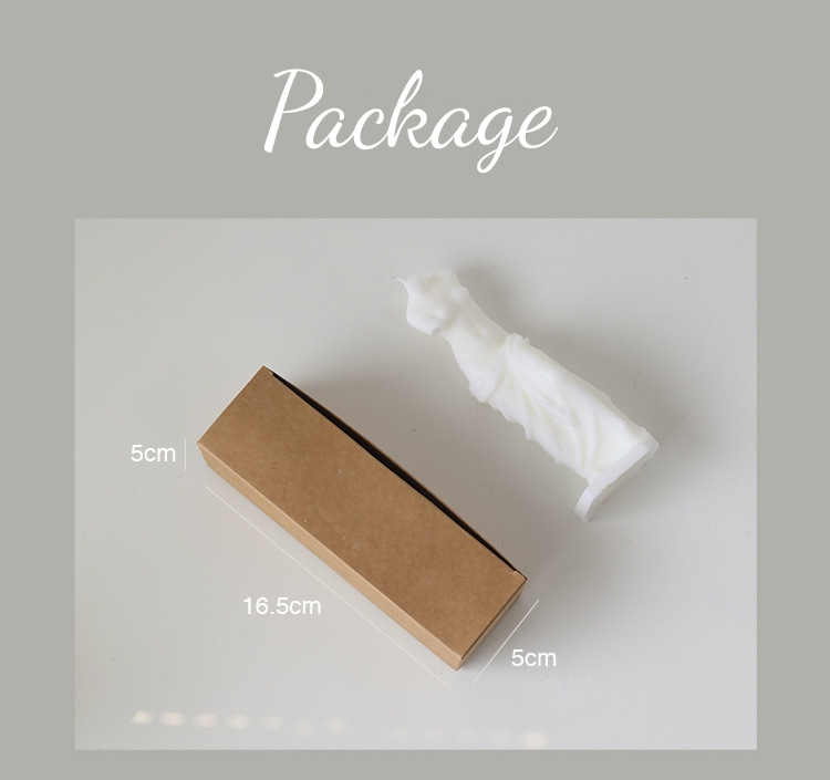 AROMA HOME Romantic Love Scented Candles David Venus Laocoon Human Body Sculpture Soy Wax Scented Candles Birthday Gifts 8