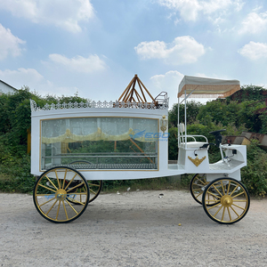 Cercueil funéraire électrique personnalisé, remorquable, blanc, pour transport spécial des défunts - Product Image 2