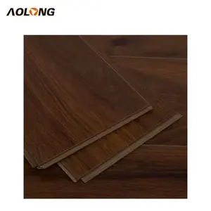 奥龙低价中国供应商8mm12mm HDF停车木质复合地板经济型Hdf AC5复合地板