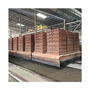 Argilla per fabbricare i mattoni prezzo della macchina in india lego brick macchina beton blocco linea di produzione di mattoni pressa hoffman forno auto