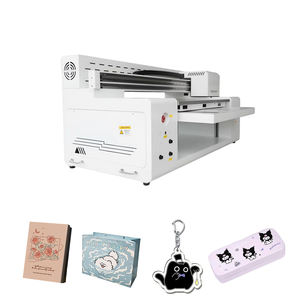 Imprimante UV à plat 9060 pour cartes, acrylique, plastique, bois, plaques de récompense, bouteilles de vin, étiquettes en cristal, tubes en verre - Product Image 4