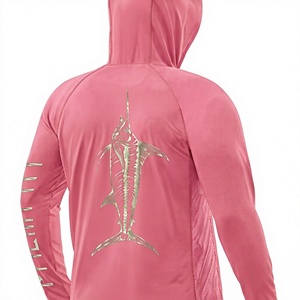 Premium Custom Fishing <b>Hoodie</b> with <b>UV</b> <b>Protection</b> Quick Dry Breathable Fabric Lightweight Long Sleeve Outdoor Performance Fishing - Product Image 1