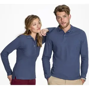 Polo de manga larga Winter II, merchandising personalizado - Product Image 3