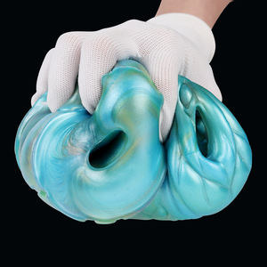 Masturbador de Silicona GEEBA, Molde Invertido de <span class=keywords><strong>Doble</strong></span> Entrada, Juguetes Sexuales para Hombre, Entrenamiento de Pene, Ejercicio, Vagina Artificial para Hombre - Product Image 4