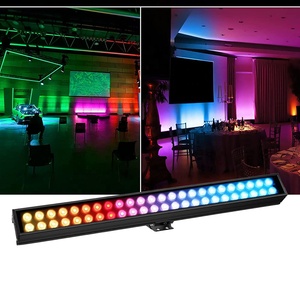 35W einstellbare lineare RGB-Beleuchtung Bühnen leuchten IP65 wasserdicht mit Fernbedienung Hochzeits bühne Hotel Wand wasch leuchten - Product Image 1