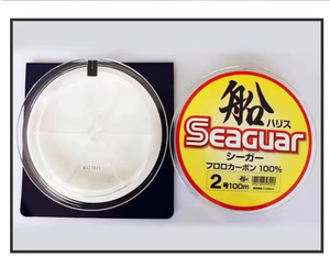 Prix spécial Ligne de pêche en carbone Seaguar Ligne de tête 100m pour la pêche en <span class=keywords><strong>mer</strong></span> et en bateau - Product Image 6