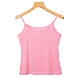 Top estivo da <span class=keywords><strong>donna</strong></span> Top Short Slim in tessuto a maglia traspirante stile tinta unita Top da <span class=keywords><strong>donna</strong></span> <span class=keywords><strong>t</strong></span>-<span class=keywords><strong>shirt</strong></span> <span class=keywords><strong>senza</strong></span> <span class=keywords><strong>maniche</strong></span> - Product Image 6