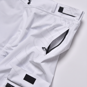 Pantalones holgados de esquí y snowboard para hombre personalizados OEM al por mayor impermeables transpirables bolsillos con cremallera a prueba de viento y 100% nailon Spandex - Product Image 1