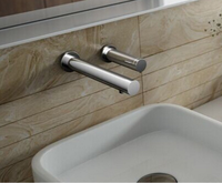 Robinet de lavabo infrarouge chaud/froid pour salle de bain, sans contact, à détection de mouvement, distributeur automatique de savon, en céramique