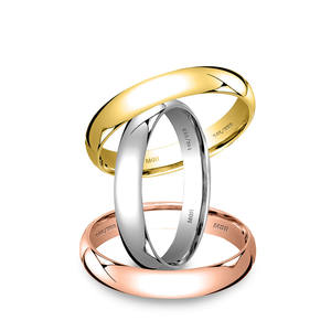 Bague en tungstène en or jaune avec noyau en tungstène vierge pour hommes et femmes - Product Image 4