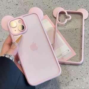 <span class=keywords><strong>Custodia</strong></span> per telefono anti-caduta a forma di orecchie di Topolino 3D per iPhone 12 13 14 15 16 Plus 17 Pro Max - Product Image 6