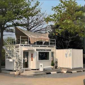 Cafés côtiers en acier à base de conteneurs pour espaces de <span class=keywords><strong>café</strong></span> au détail modulaires multi-scènes bureau maison cuisine parc salle de bain villa - Product Image 5