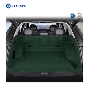 Xiangta เสื่อท้ายรถ5D 7D ลายตารางหมากรุกกันลื่นสำหรับท้ายรถโลโก้รถยนต์แบบกำหนดเอง - Product Image 1