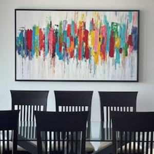 Pintura al Óleo Abstracta Contemporánea, Arte en Lienzo Hecho a Mano para Decoración de Hogar, Dormitorio, Sala de Estar, Oficina, Apartamento - Product Image 6