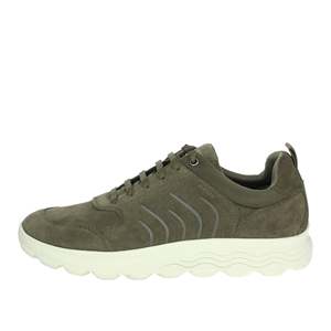 Zapatillas Deportivas Geox para Hombre U46BYB 00022 Verdes con Suela Gruesa - Product Image 1