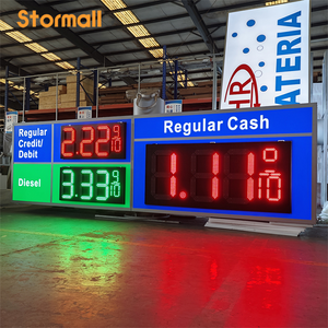 Letrero LED para Gasolinera con Pantalla Digital de Precios de Gas, <span class=keywords><strong>Control</strong></span> Remoto, Resistente al Agua IP65 - Product Image 6