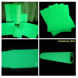 يمكن طباعة منتجات الحفلات الليلية من كلوريد البولي فينيل والزجاج في الظلام لمدة 8 ساعات وقطع علامات ضوئية ضوئية - Product Image 3