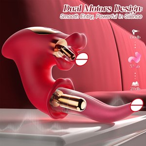 Erwachsenen-Zungenstimulator Zungenleck-Stimulator für Weibliche Masturbation zur G-Punkt- und Klitoralen Orgasmus-Stimulation <span class=keywords><strong>USB</strong></span>-Aufladbar - Product Image 5