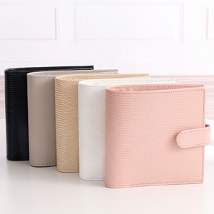 <span class=keywords><strong>Etsy</strong></span> sıcak 5 mevcut renkli A7 kertenkele deri Lux bağlayıcı bütçe planlayıcısı olarak para Binder organizatör nakit zarflar mevcut - Product Image 4