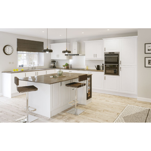 Hot bán nhà máy tùy chỉnh Trắng Shaker gỗ tủ bếp Hiện Đại Mỹ phong cách nhà Bếp Tủ thiết kế với đảo - Product Image 5