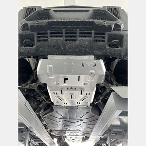 Placa Protectora Delantera de Aleación Al-Mg de 8mm, Ligera y Plateada, para Dongfeng M Hero 917 HEV, Repuesto Todoterreno de Alto Rendimiento - Product Image 1