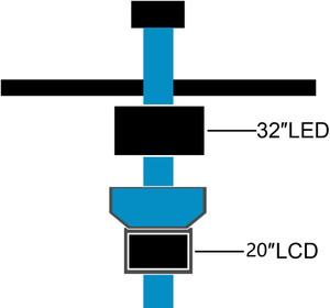 AUTEC ATW-A60 Affichage numérique à double écran <span class=keywords><strong>3D</strong></span> pour l'alignement des roues de voiture 220V - Product Image 6