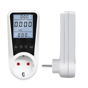 Ac Energiemeter Digitale Monitor 220V Eu Socket Kwh Power Watt Meter Elektronische Facturering Apparaat