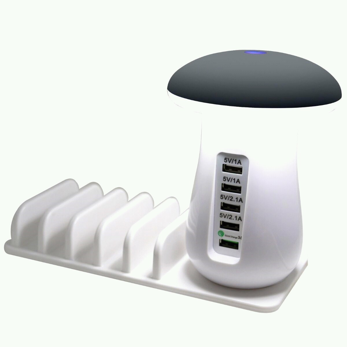 Lampe de Bureau LED Multifonctionnelle avec Chargeur